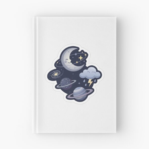Item preview, Cute Happy Celestial Space and Moon designed and sold by Owcomm.