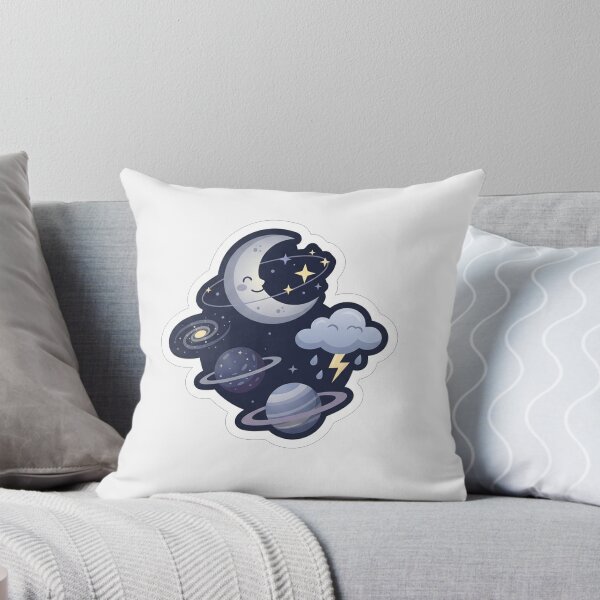 Item preview, Cute Happy Celestial Space and Moon designed and sold by Owcomm.