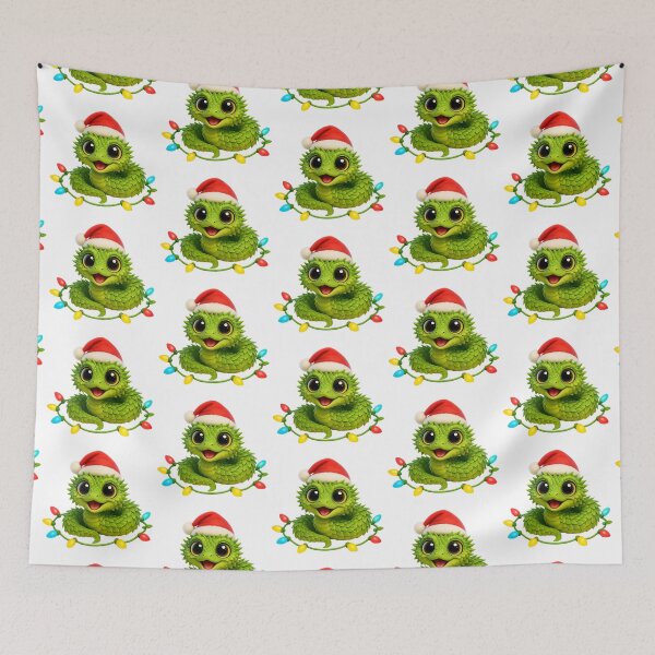 Item preview, Spiny Bush Viper Christmas Lights designed and sold by Sillytoe.