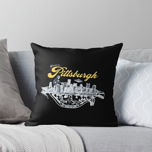 Item preview, Welcome to Pittsburgh Godzilla and UFO Skyline designed and sold by lightylegal.
