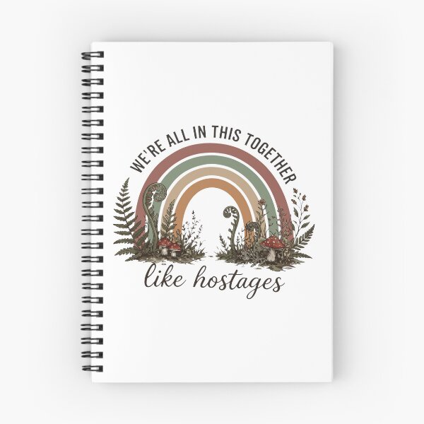Item preview, We’re All In This Together Like Hostages Mushroom Rainbow designed and sold by lightylegal.