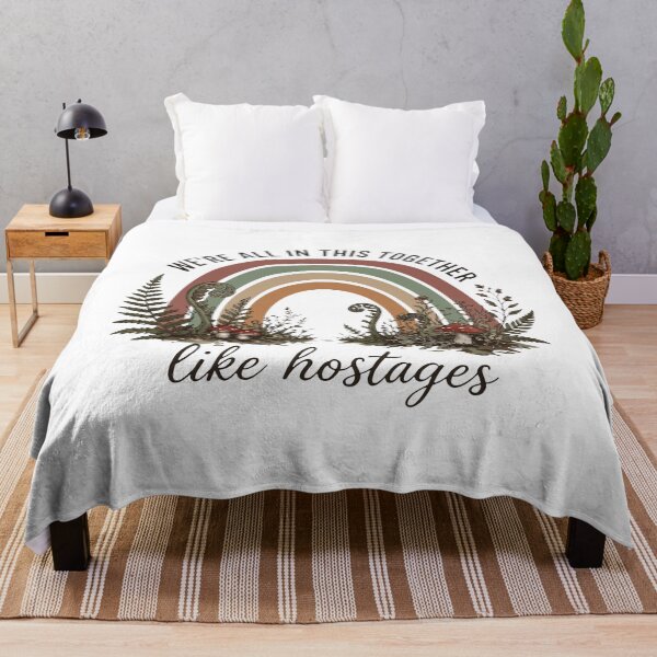 Item preview, We’re All In This Together Like Hostages Mushroom Rainbow designed and sold by lightylegal.