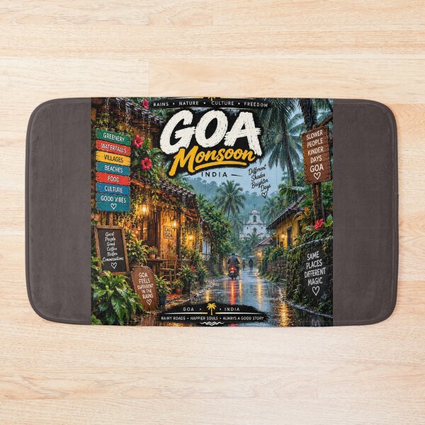 Item preview, Goa Monsoon — Different Shades Brighter Days designed and sold by Goanheartprints.