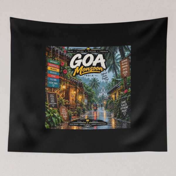 Item preview, Goa Monsoon — Different Shades Brighter Days designed and sold by Goanheartprints.