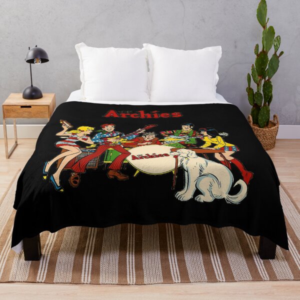 Aperçu de l'œuvre T-shirt du groupe The Archies, fanart des années 80 créée et vendue par irionvukaloi.