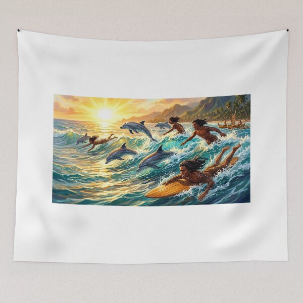 Item preview, Dance of the Dolphins — Surfers of the Rising Sun designed and sold by Hawaii26.