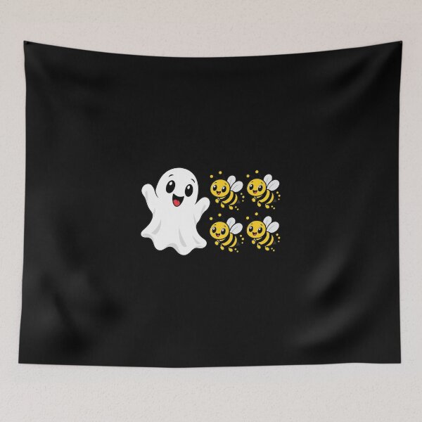 Item preview, Boo Bees, Ghost Bees, Boo 4 Bees Funny Halloween designed and sold by HokutoKaiStore.