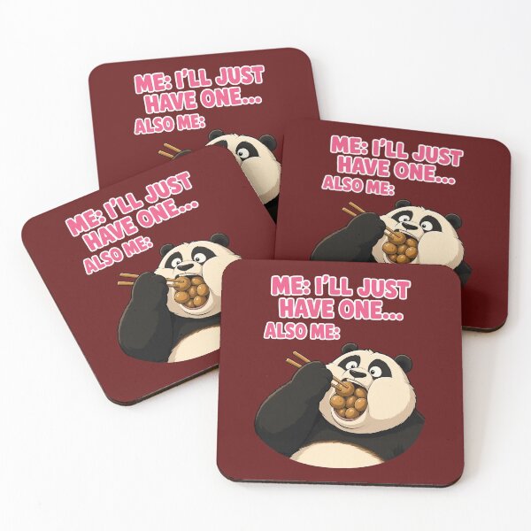 Item preview, I'll Just Have One Panda  designed and sold by consong67.