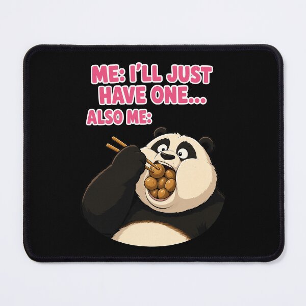 Item preview, I'll Just Have One Panda designed and sold by consong67.