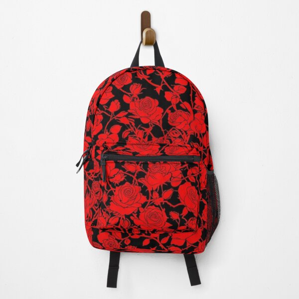 Item preview, Dark Red Rose Garden Floral Pattern designed and sold by Owcomm.
