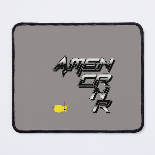 Item preview, AMEN CRNR Chrome Typography Map Pin Tee-35 designed and sold by DeniseaBauer.