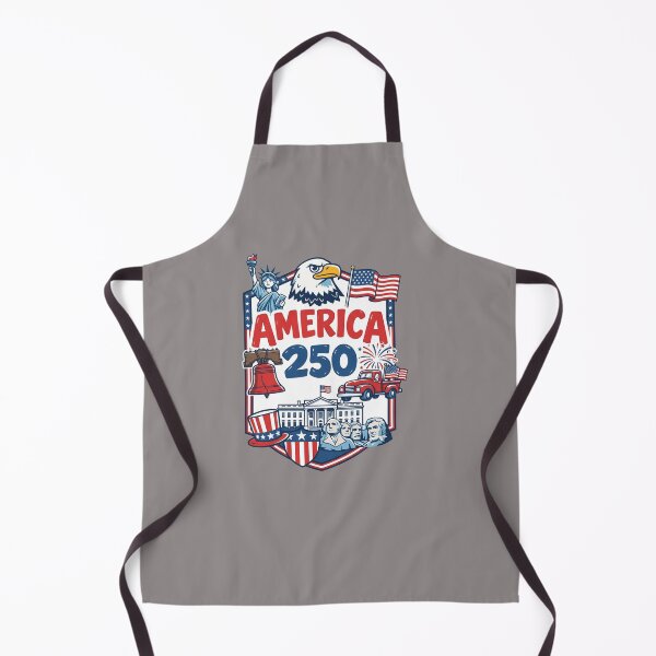 Item preview, America 250 Patriotic Symbols Collage Tee-41 designed and sold by DeniseaBauer.