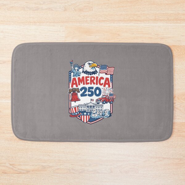 Item preview, America 250 Patriotic Symbols Collage Tee-41 designed and sold by DeniseaBauer.