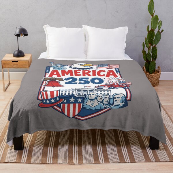 Item preview, America 250 Patriotic Symbols Collage Tee-41 designed and sold by DeniseaBauer.
