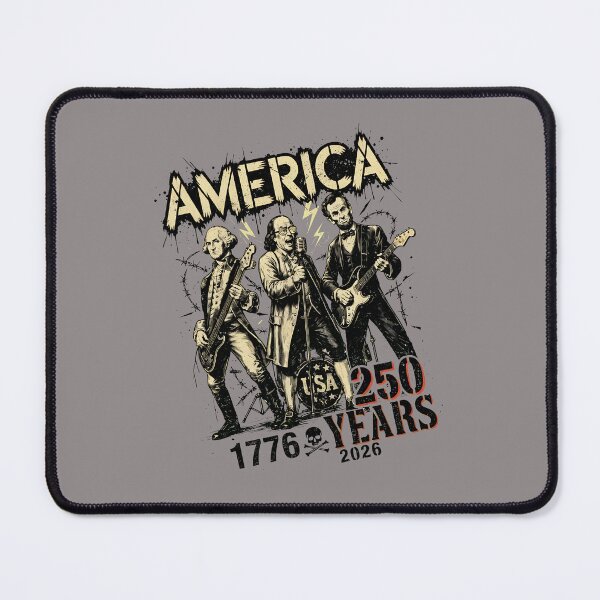 Item preview, America 250 Years Founding Fathers Rock Band-96 designed and sold by DeniseaBauer.