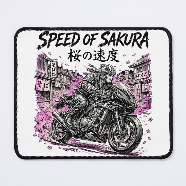 Item preview, Speed Of Sakura - Japanese Motorcycle Ukiyo-e designed and sold by yassine elhaidi.