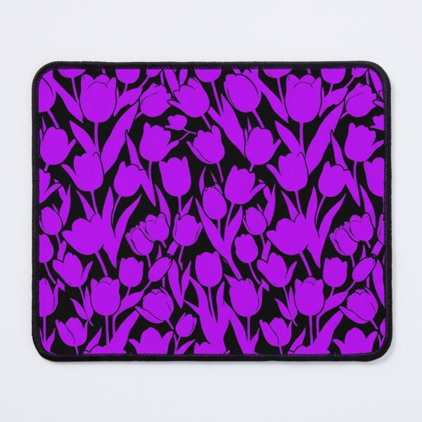 Item preview, Vibrant Neon Purple Tulip Floral Pattern designed and sold by Owcomm.