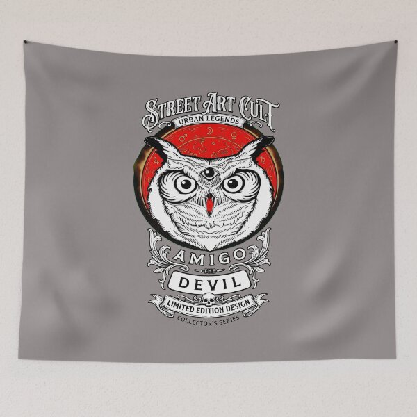 Item preview, Amigo The Devil Owl Third Eye Graphic Tee-44 designed and sold by DeniseaBauer.