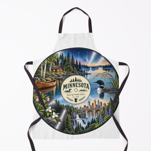 Item preview, Minnesota Vinyl Record designed and sold by Whimspired By Paxx.