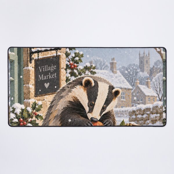 Item preview, Market Badger designed and sold by LittleDreamsCo.
