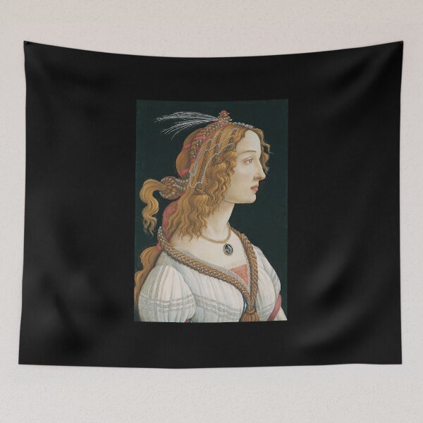 Item preview, Botticelli Portrait of a Young Woman designed and sold by VickyKuhnart.