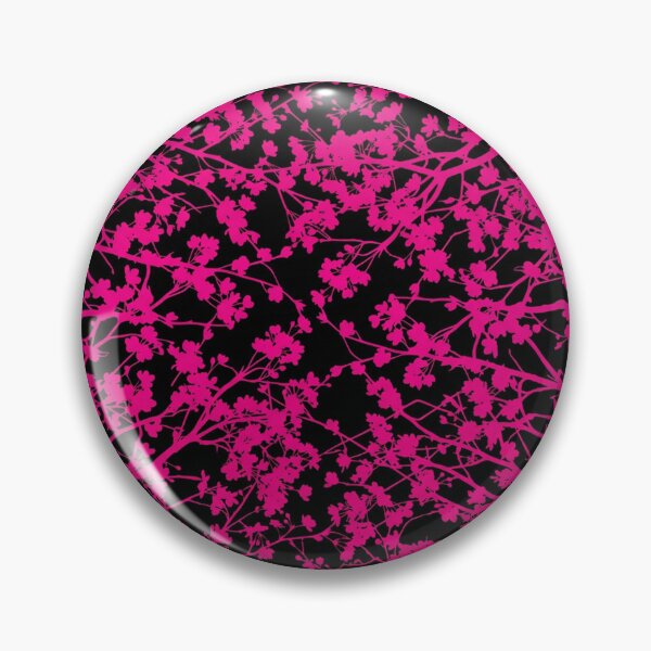 Item preview, Neon Pink Cherry Blossom Branches Pattern designed and sold by Owcomm.