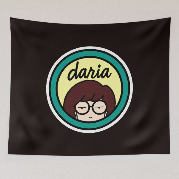 Item preview, Daria Sarcastic Quote Emblem designed and sold by findOutDraw.