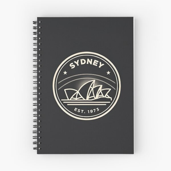 Item preview, Sydney Opera House Crest — Circular Badge Logo designed and sold by Shutter-Dragon.