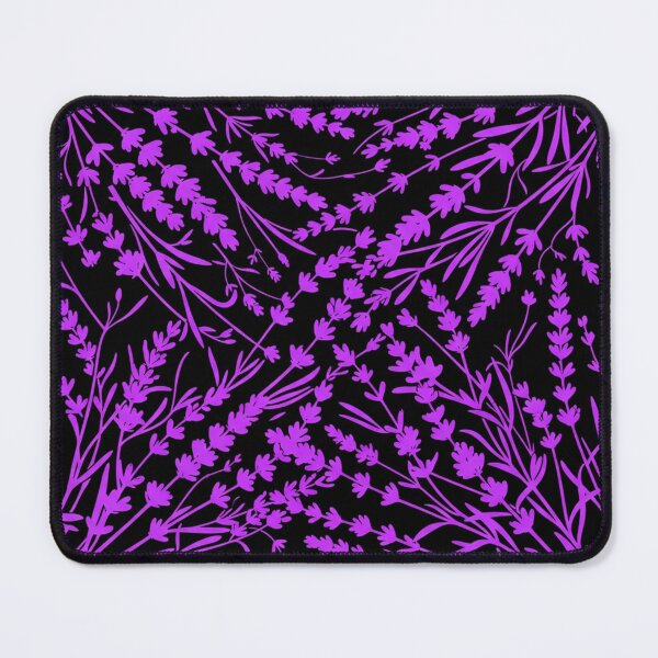 Item preview, Vibrant Purple Lavender Floral Pattern Illustration designed and sold by Owcomm.