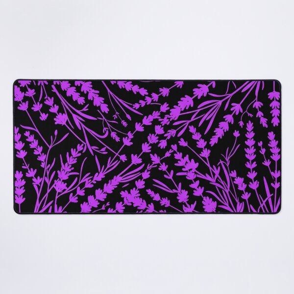 Item preview, Vibrant Purple Lavender Floral Pattern Illustration designed and sold by Owcomm.