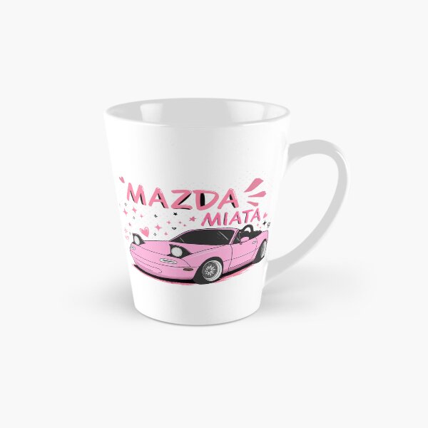 Item preview, Pink Mazda Miata NA Cute Aesthetic Illustration designed and sold by Cris shop.