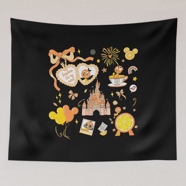 Item preview, Whimsical Sunshine Bird Castle Graphic  designed and sold by Dauterman03.