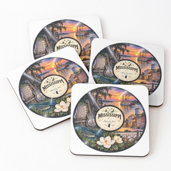 Item preview, Mississippi Vinyl Record designed and sold by Whimspired By Paxx.