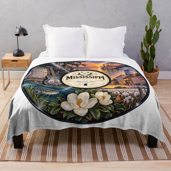 Item preview, Mississippi Vinyl Record designed and sold by Whimspired By Paxx.