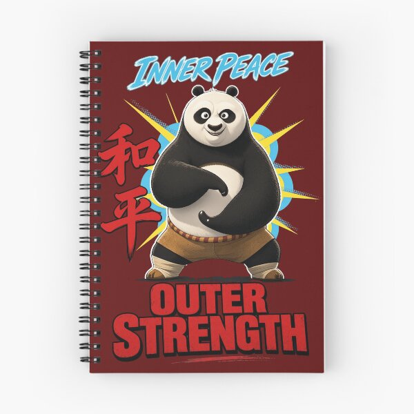 Item preview, Inner Peace Outer Strength Panda designed and sold by consong67.