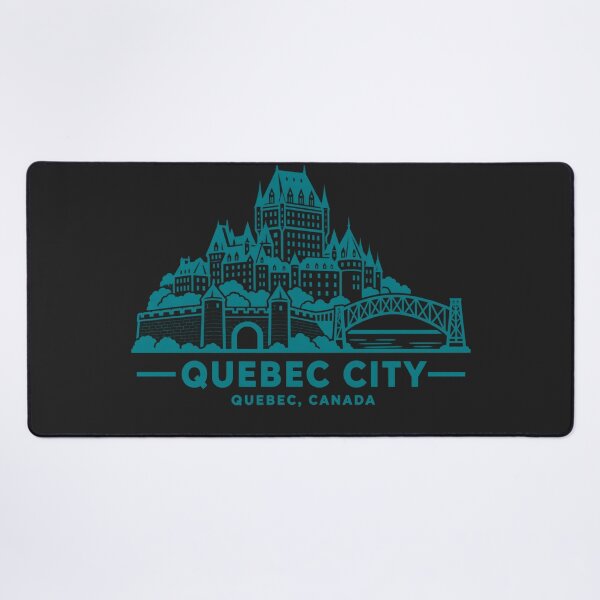 Item preview, Quebec City Quebec Canada Line Art Skyline Poster designed and sold by CMYKStudio.