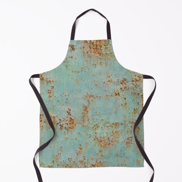 Item preview, Light Turquoise Metal with Copper Rust designed and sold by The Rust Lab.