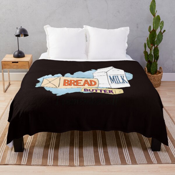 Item preview, Bread Milk Butter I Remembered! Funny Groceries designed and sold by findOutDraw.