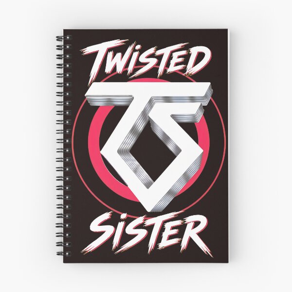 Item preview, Twisted Sister Logo Red Circle 80s Rock Band designed and sold by findOutDraw.