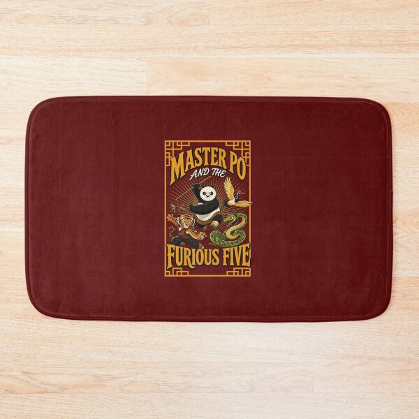 Item preview, Master Panda Furious Five designed and sold by consong67.