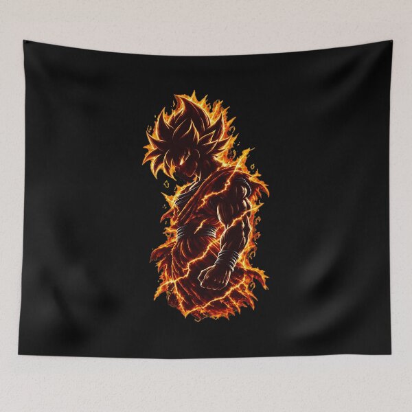 Item preview, Fiery Warrior Anime  designed and sold by Nishanth49.