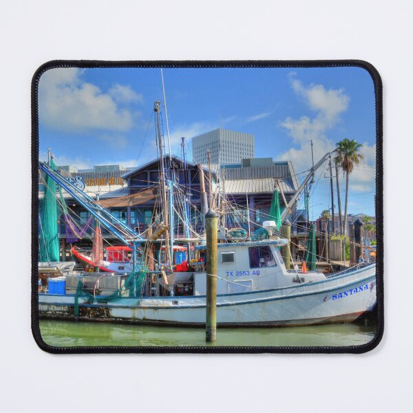 Item preview, Shrimping Boat at the Dock designed and sold by Savannah Gibbs.