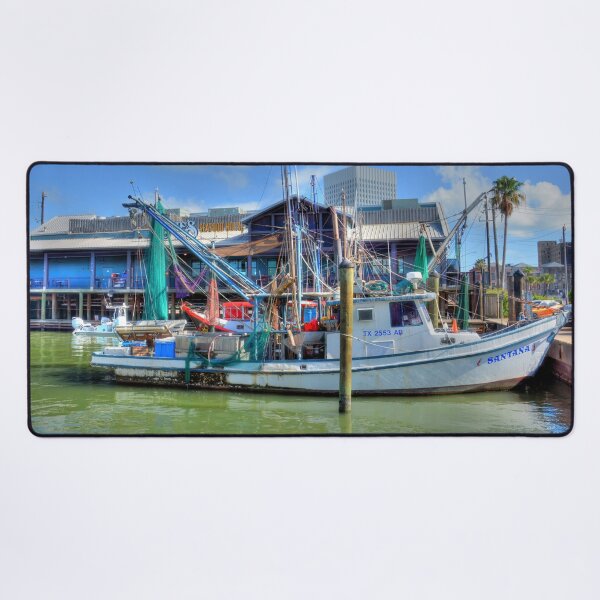 Item preview, Shrimping Boat at the Dock designed and sold by Savannah Gibbs.
