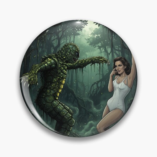Item preview, Amphibious Love Interest Retro Illustration-17 designed and sold by AliHolz.