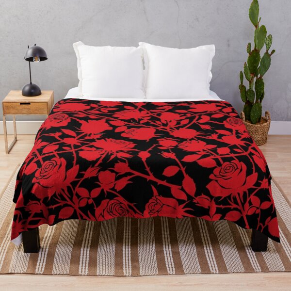 Item preview, Dark Red Rose Vines Pattern designed and sold by Owcomm.