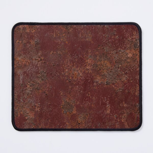 Item preview, Burgundy Steel with Burnt Sienna Rust Texture designed and sold by The Rust Lab.
