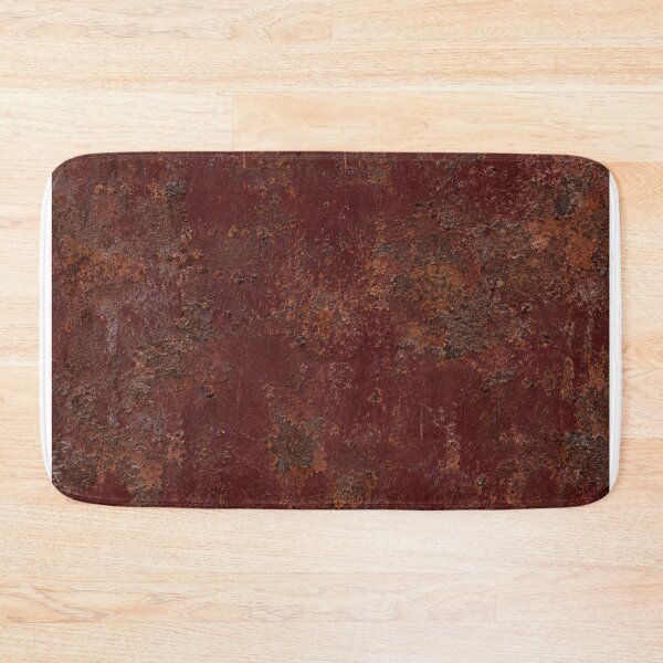 Item preview, Burgundy Steel with Burnt Sienna Rust Texture designed and sold by The Rust Lab.
