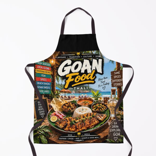 Item preview, Goan Food — More Than Food It's a Feeling designed and sold by Goanheartprints.