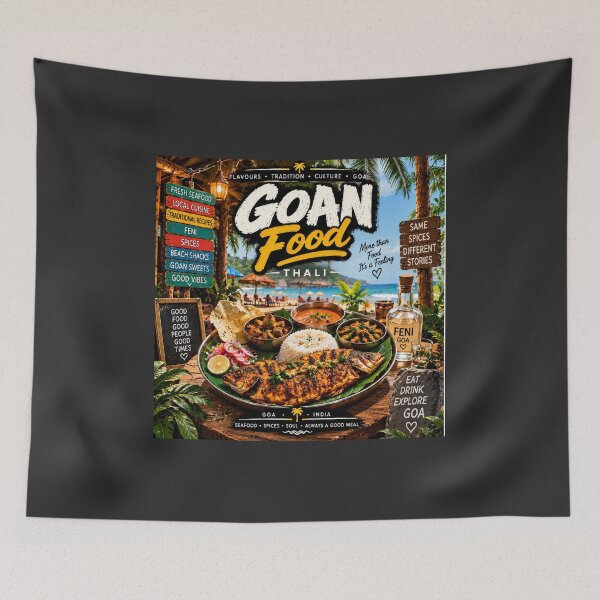 Item preview, Goan Food — More Than Food It's a Feeling designed and sold by Goanheartprints.