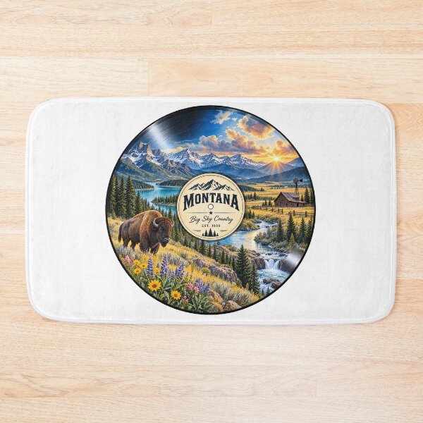 Item preview, Montana Vinyl Record designed and sold by Whimspired By Paxx.